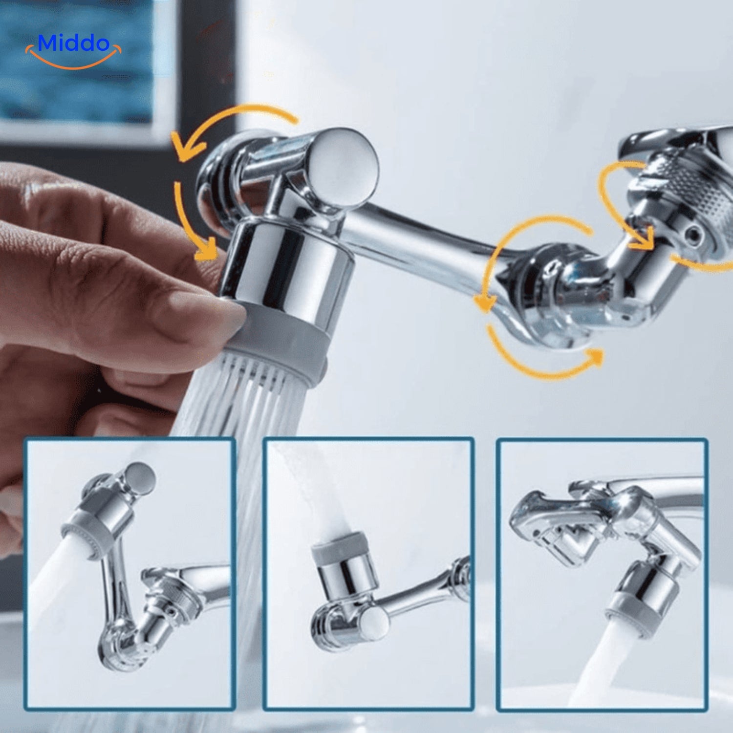 Buy one and get one free | AquaTwist™ - 360° rotating faucet with adjustable shower head [last day's discount]