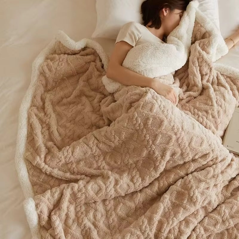 AlpineWrap™ - Winter blanket made of thick wool [Last day sale]