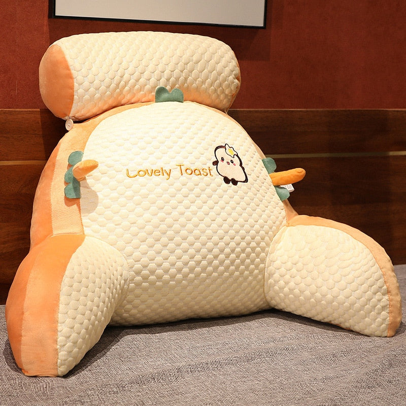 SnuggleBack - Comfortable, soft, removable back support cushion [Last day sale]