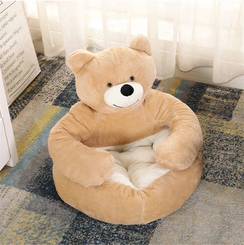 CuddleCub™ - Plush Winter Dog Bed in the Shape of a Bear [Last Day Sale] 