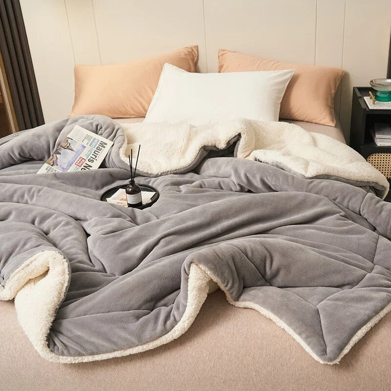 VeluWool™ - Double-Sided Blanket for Sofa or Bed [Last Day Sale]