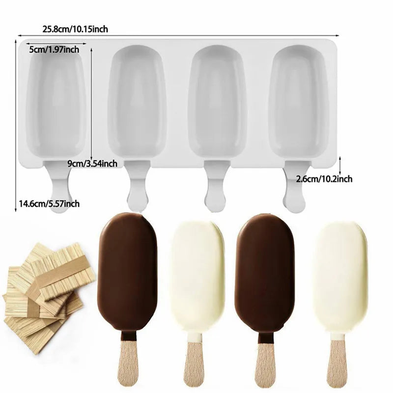 Buy 1+1 FREE | CoolBite - Silicone Popsicle Mold [Last-Day Sale] 