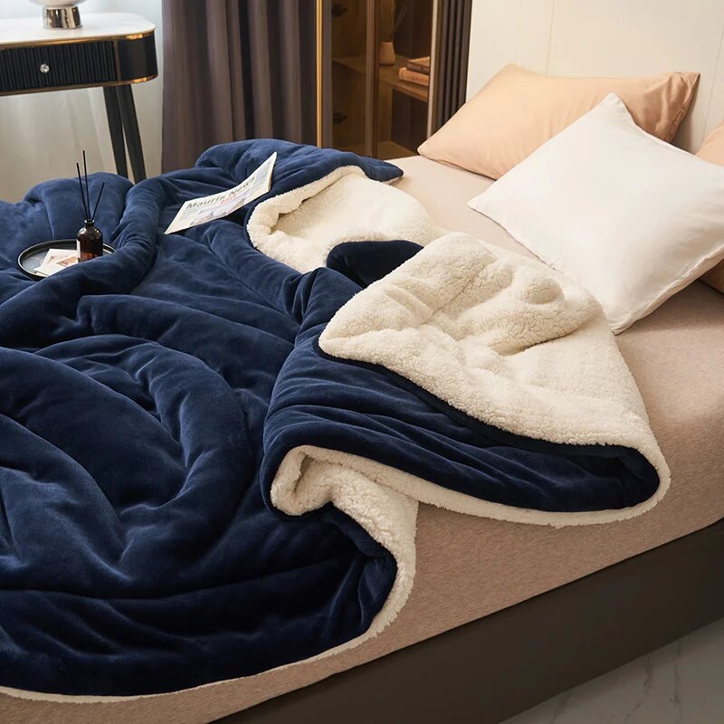 VeluWool™ - Double-Sided Blanket for Sofa or Bed [Last Day Sale]