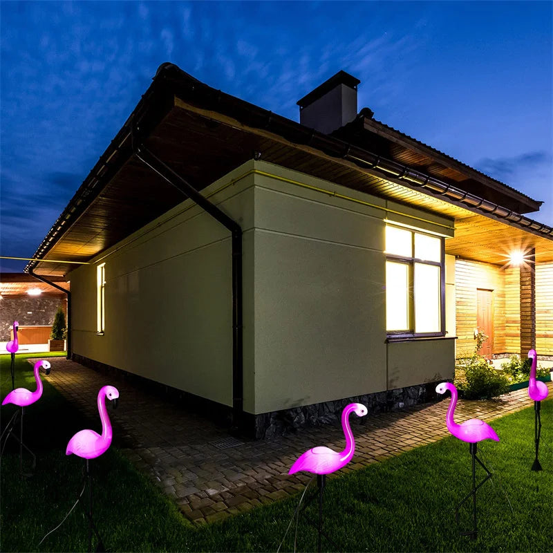 Buy one and get one free | FlamLit - Flamingo Solar Light [Last day sale] 