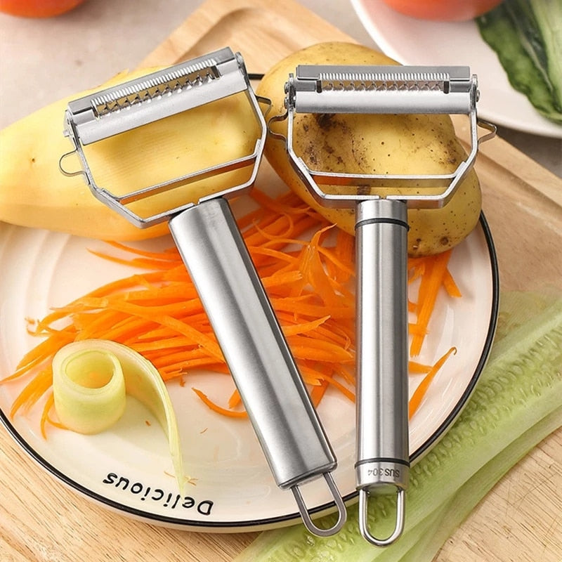 50% OFF | VegiCraft™ - 4-in-1 New Multifunctional Vegetable Peeler [Last Day Sale]