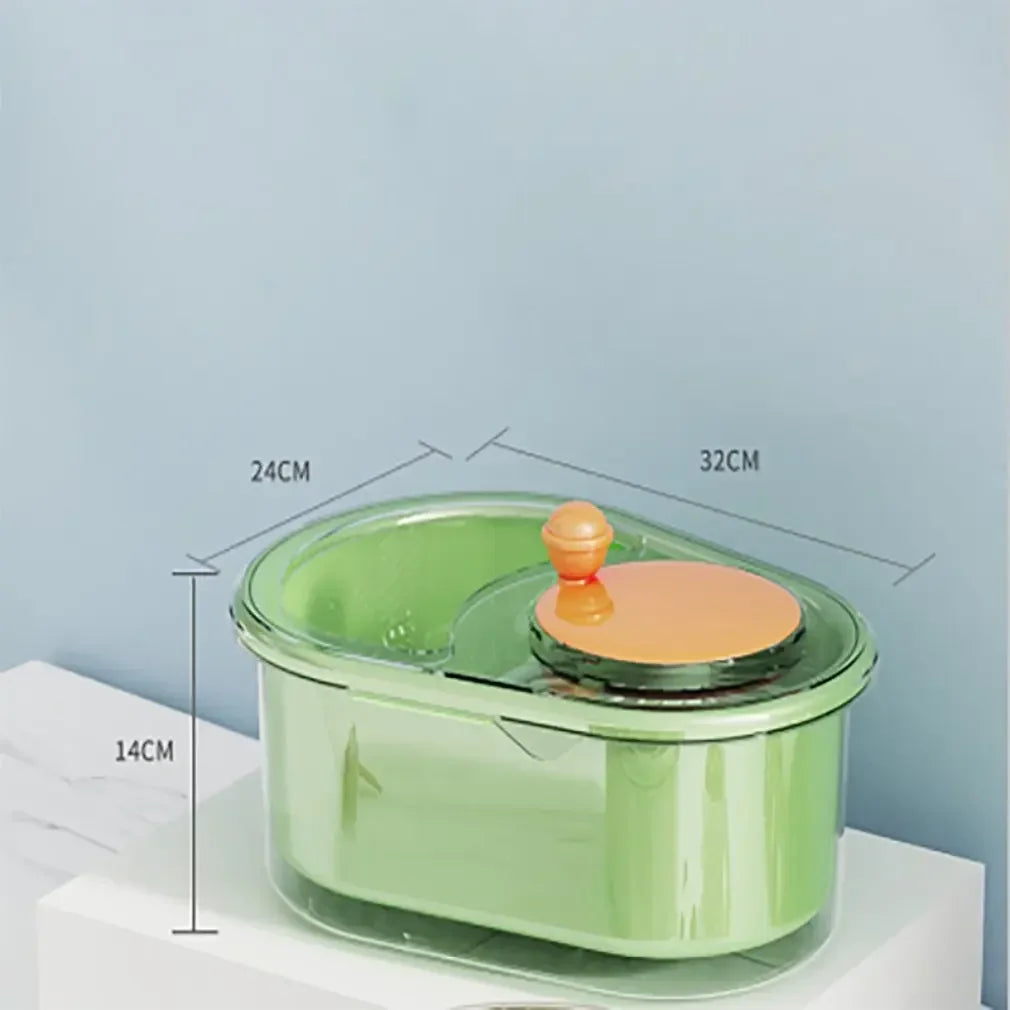 SpinFresh - wash and dry in seconds, for crispy freshness!