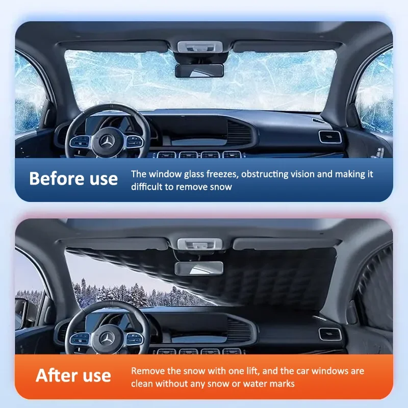 FrostArmor - All-Weather Magnetic Windshield Cover for Your Car