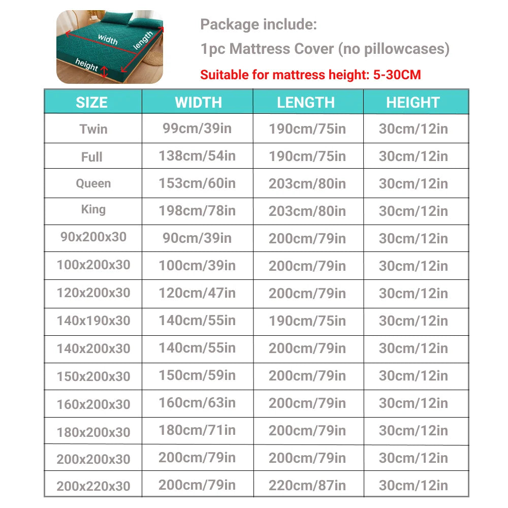 QuiltGuard - Waterproof Quilted Mattress Protector [Last Day Sale]