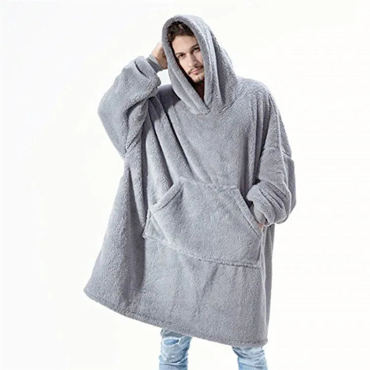 50% OFF | CloudHood - Quilted Hooded Blanket [Last Day Sale]
