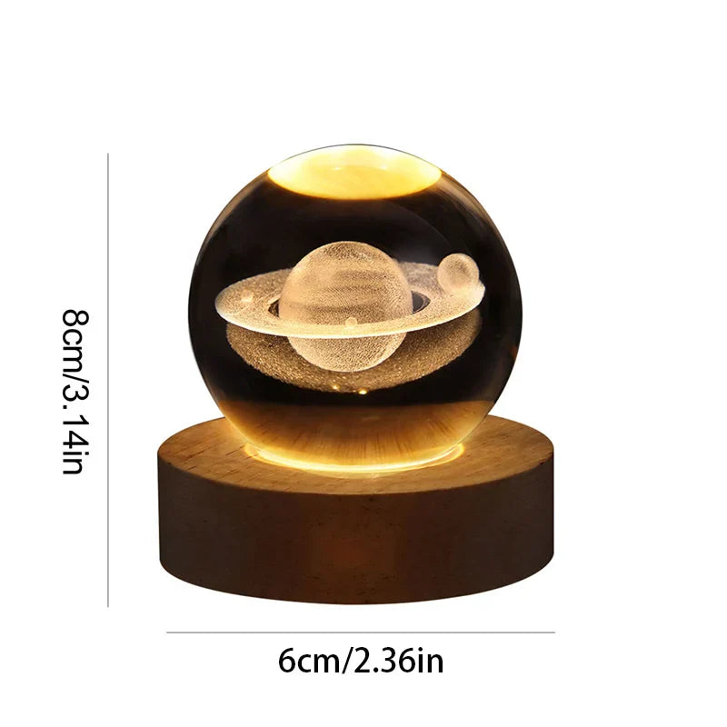 DreamLight™ - Galaxy Crystal Ball LED Night Light - Nursery Lamp &amp; Creative Gift [Last Day Sale]