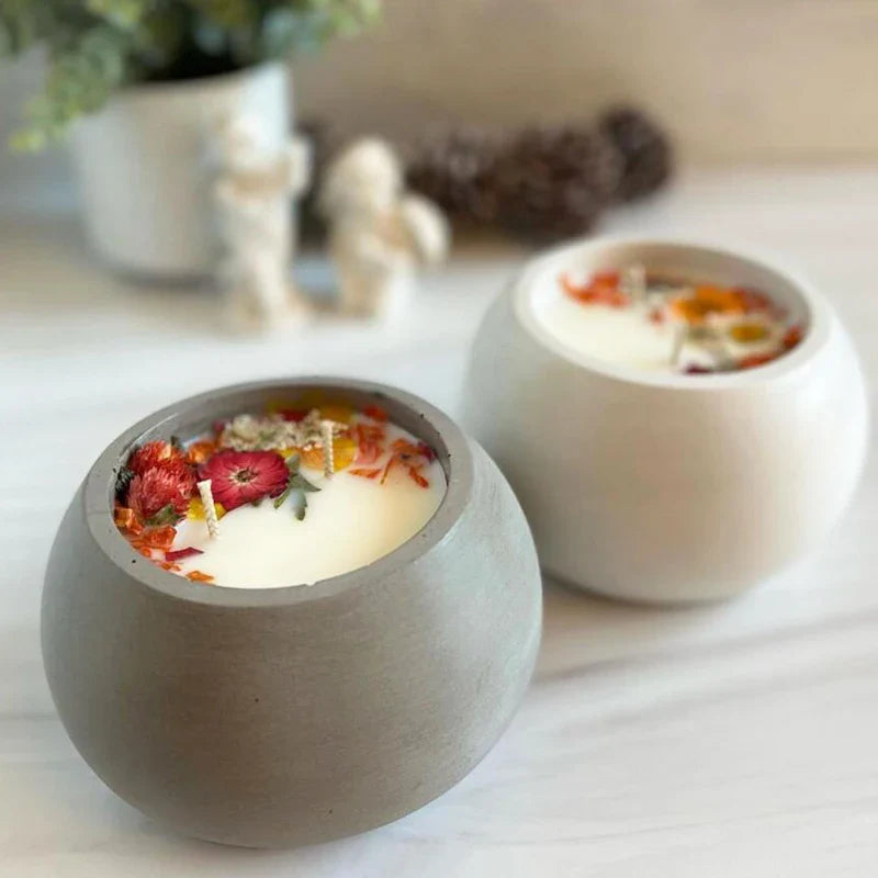 Buy 1+1 FREE | FloraShape™ - DIY silicone mold for flower pots, candle jars, and jewelry boxes [Last-day sale]