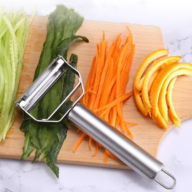 50% OFF | VegiCraft™ - 4-in-1 New Multifunctional Vegetable Peeler [Last Day Sale]