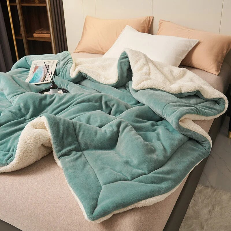 VeluWool™ - Double-Sided Blanket for Sofa or Bed [Last Day Sale]