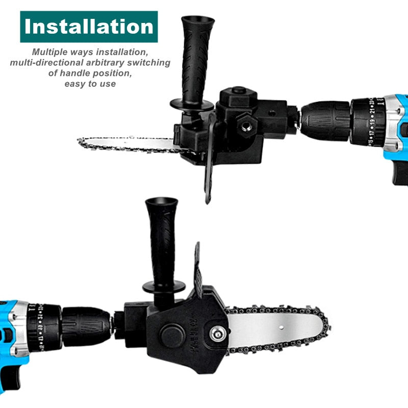 50% OFF | DrillChainsaw™ - Universal chainsaw drill attachment