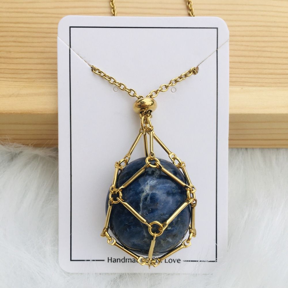 Buy One Get One Free | AuraBeads™ - Interchangeable Crystal Stone Necklace for Radiant Style and Inner Harmony [Last Day Sale]