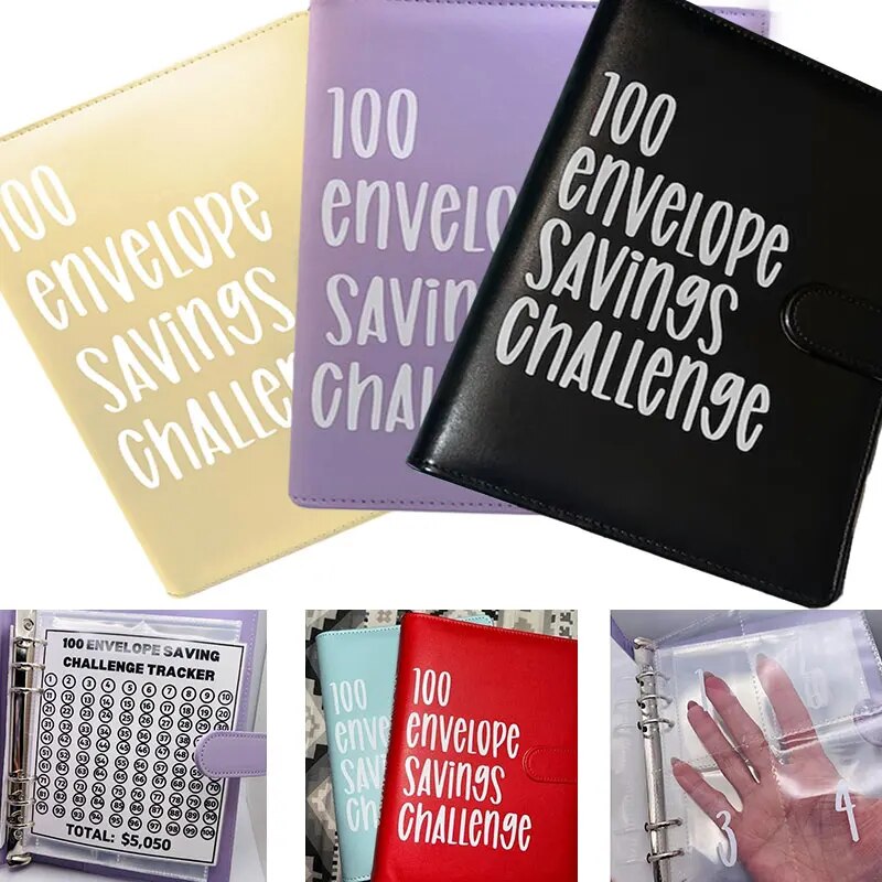 MoneyGoal - 100 Envelope Savings Challenge Binder [Last Day Discount]