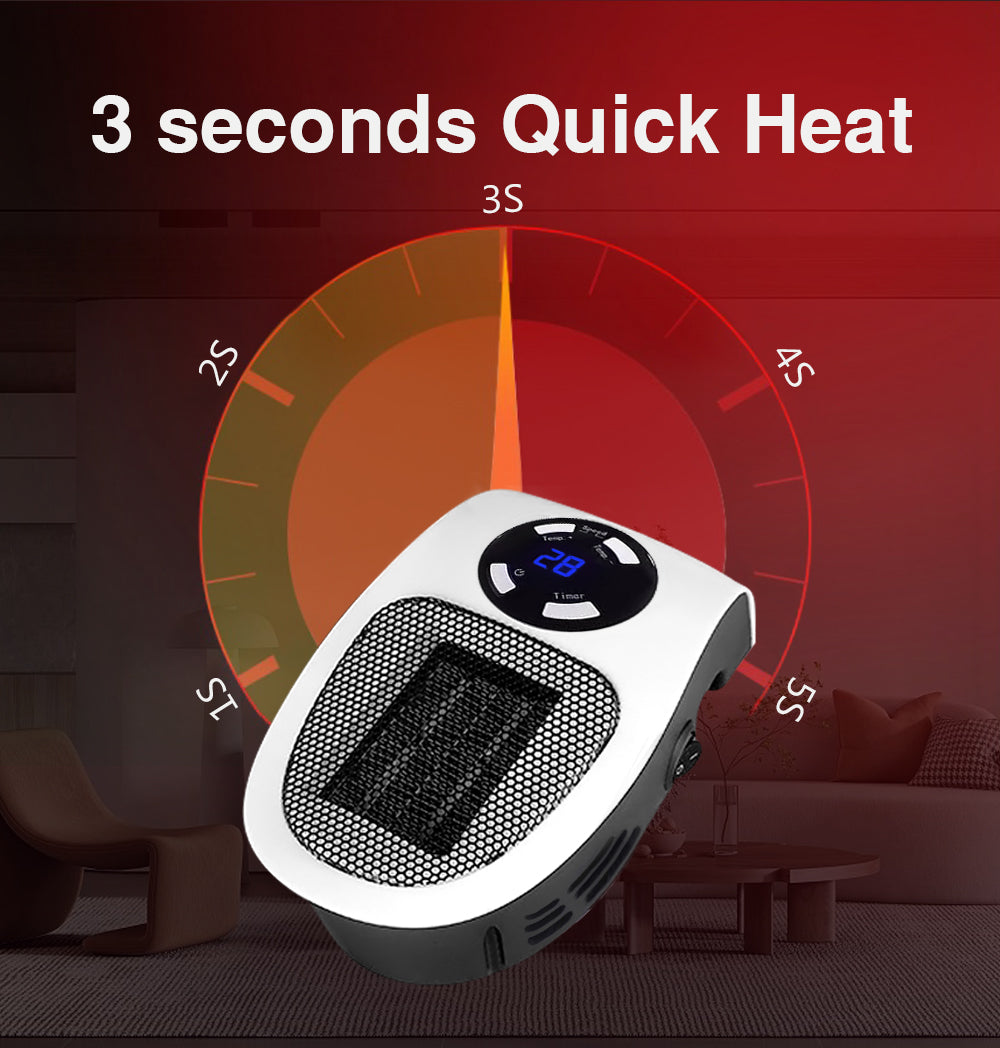 50% OFF | ThermaVent™ - Portable Electric Fan Heater [Last Day Sale]