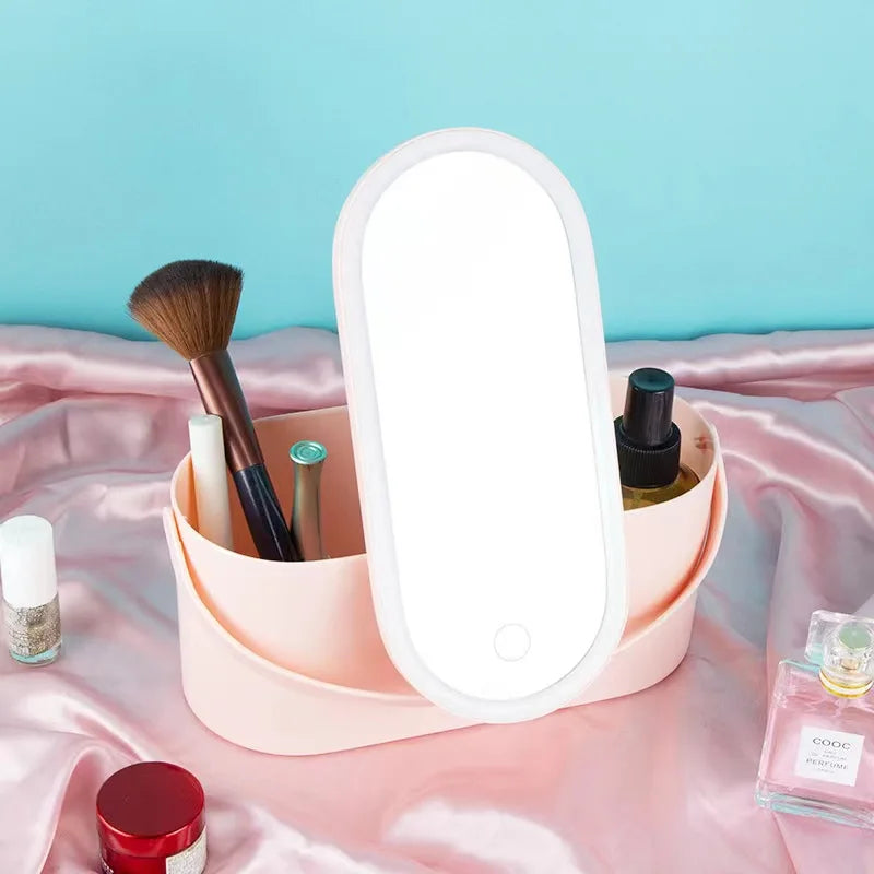 GlamBox™ - Organize your makeup with LED lights [Last day sale]