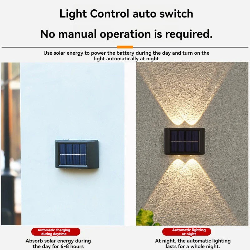 LumiWall - Solar Wall Lamp for the Patio [Last Day Sale]