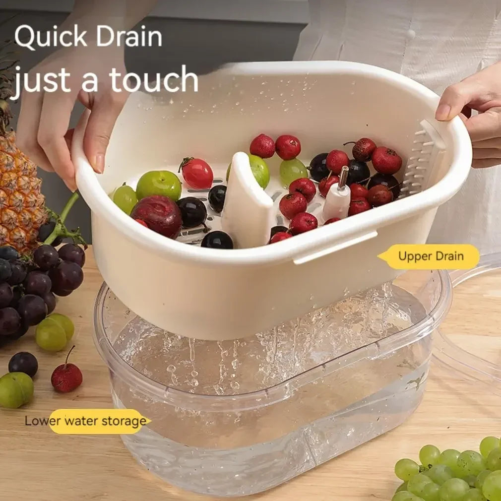 SpinFresh - wash and dry in seconds, for crispy freshness!