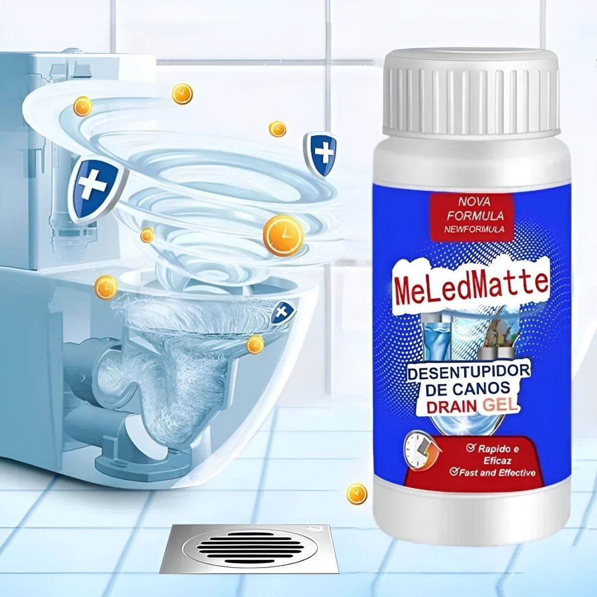 Buy one and get one free | RohrBlits - Cleans your drain in seconds!