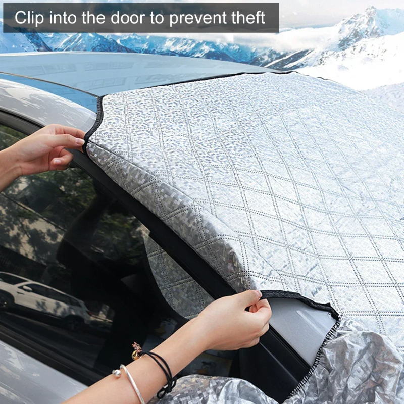 FrostArmor - All-Weather Magnetic Windshield Cover for Your Car