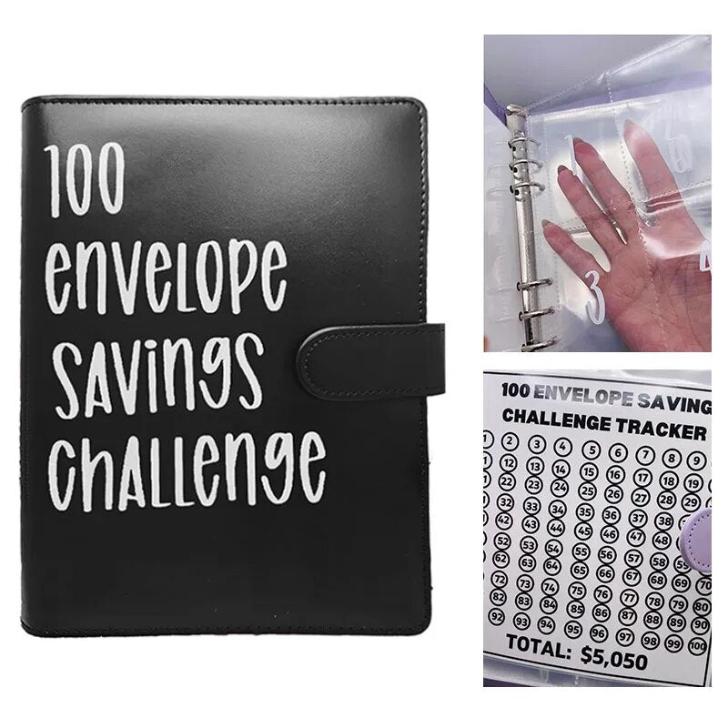 MoneyGoal - 100 Envelope Savings Challenge Binder [Last Day Discount]