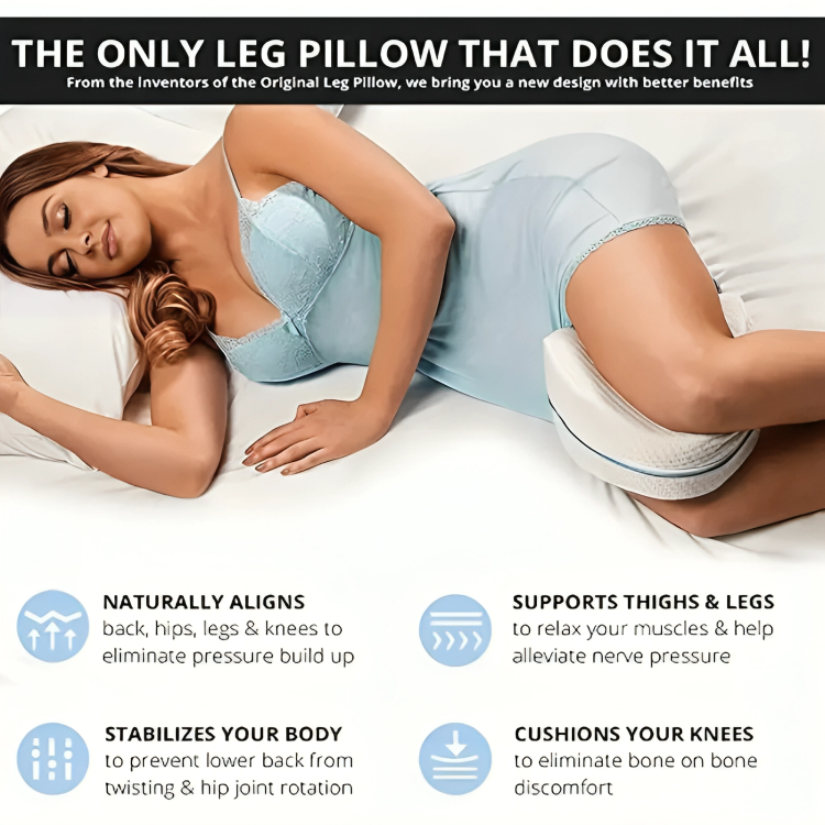 Sleepillow - Sleeping leg support memory foam pillow [Last day sale] 