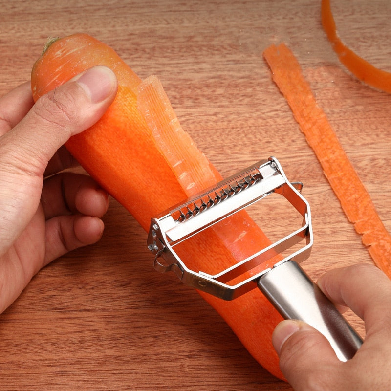 50% OFF | VegiCraft™ - 4-in-1 New Multifunctional Vegetable Peeler [Last Day Sale]