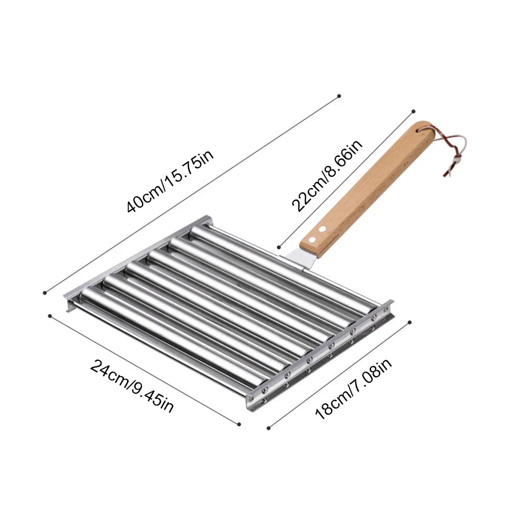 GrillRoll – For evenly grilled sausages with a comfortable handle