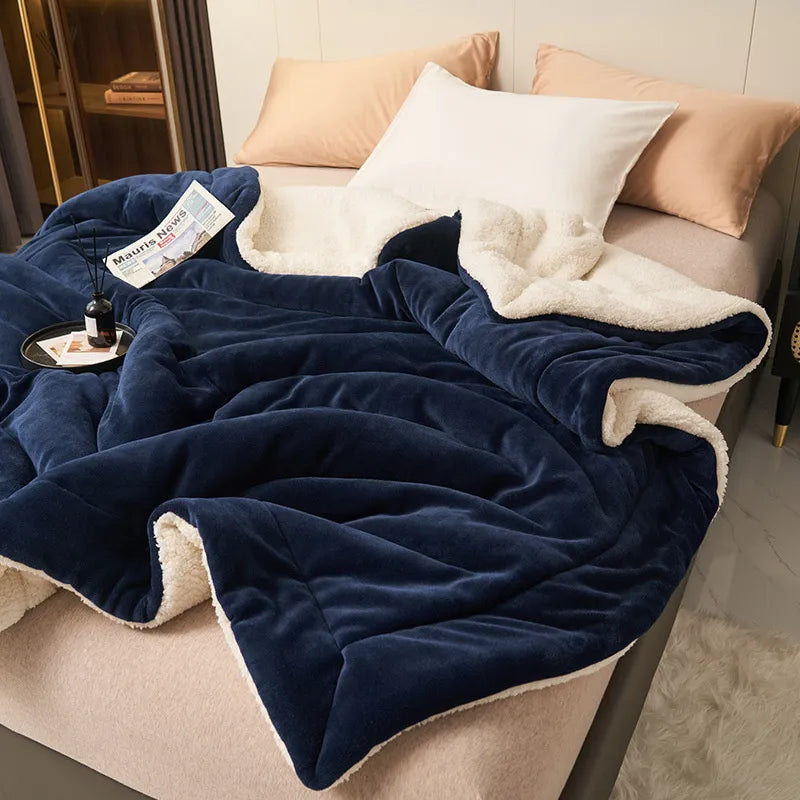 VeluWool™ - Double-Sided Blanket for Sofa or Bed [Last Day Sale]