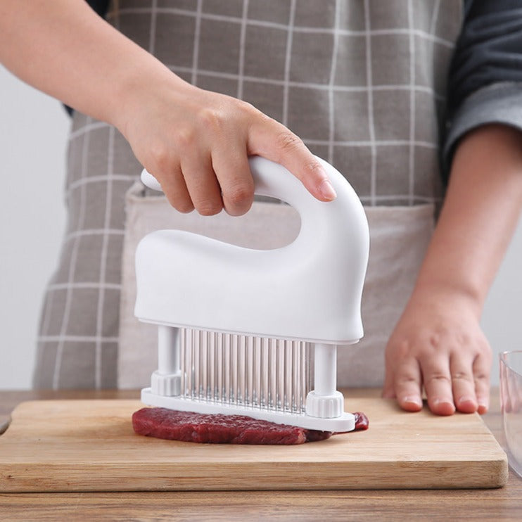 ChefTender - Meat Hammer 48 Blades Needle Meat Hammer Stainless Steel Blade [Last Day Sale]