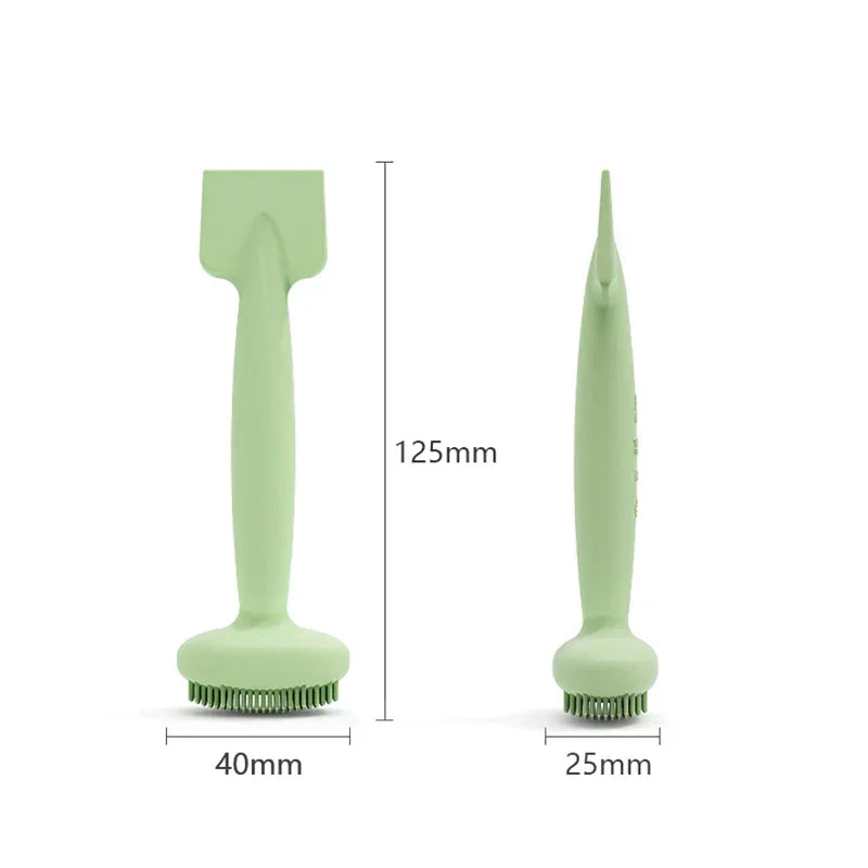 SilkDuo - 2-in-1 facial mask applicator with brush &amp; spatula