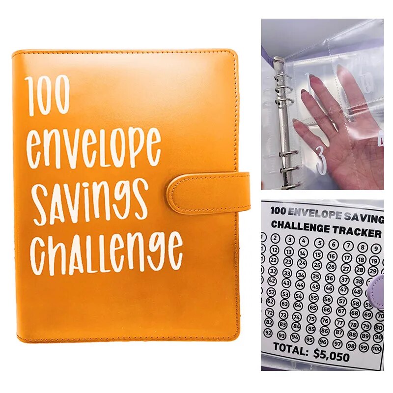 MoneyGoal - 100 Envelope Savings Challenge Binder [Last Day Discount]