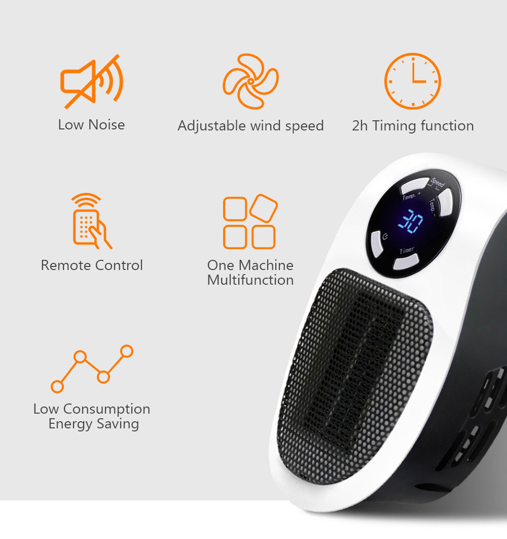 50% OFF | ThermaVent™ - Portable Electric Fan Heater [Last Day Sale]
