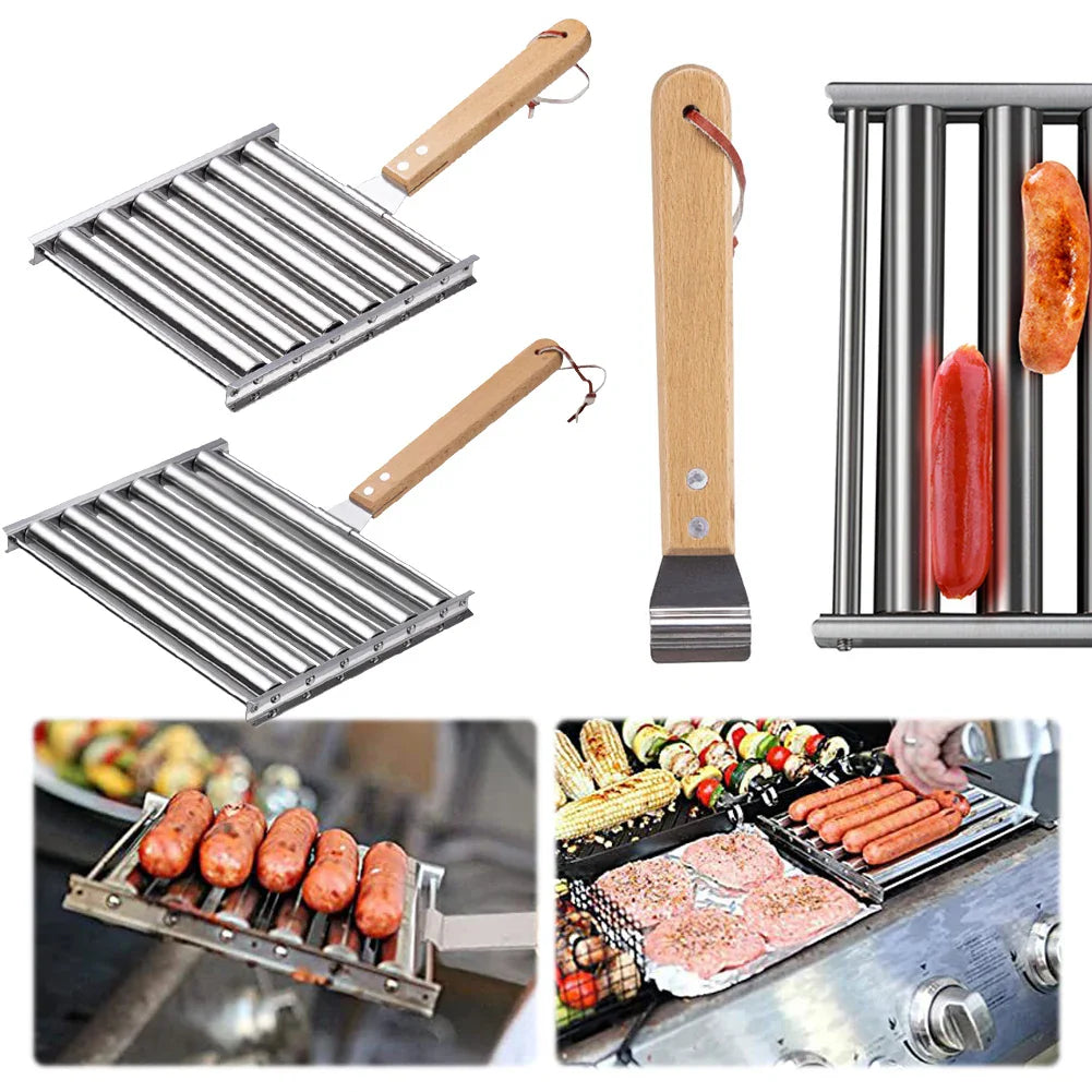 GrillRoll – For evenly grilled sausages with a comfortable handle