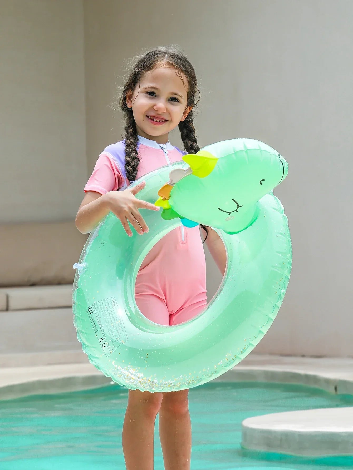 Buy 1+1 FREE | DinoFloat – The inflatable dinosaur swimming ring for kids