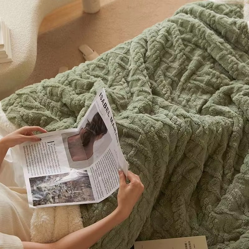 AlpineWrap™ - Winter blanket made of thick wool [Last day sale]