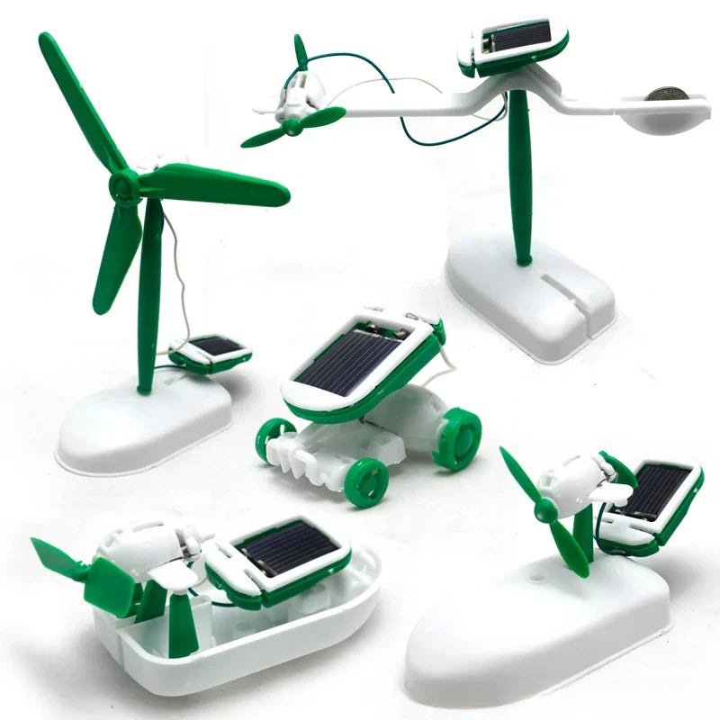 SolarBotix – 6-in-1 solar powered robot kit for kids