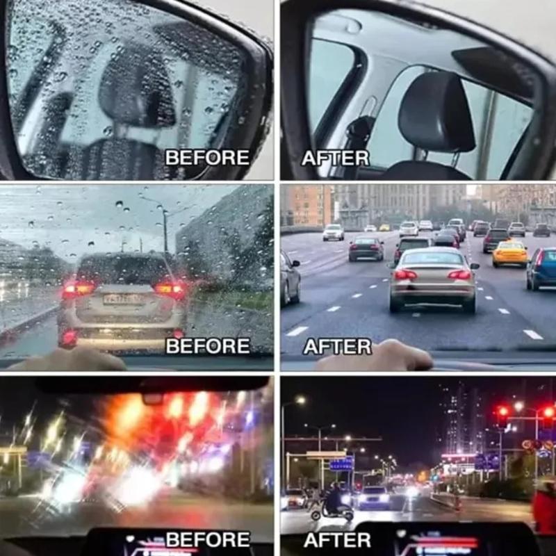 GlideCoat - coating solution and brush for car windows with oil film