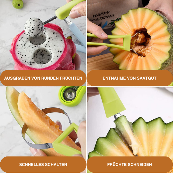 Buy one and get one free | JuicyCut™ - 4-in-1 fruit knife [last day's sale]