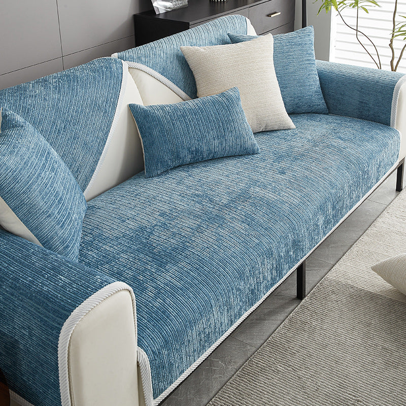 SofaRenew™️ - Striped Chenille Anti-Scratch Sofa Cover [Last Day Sale]