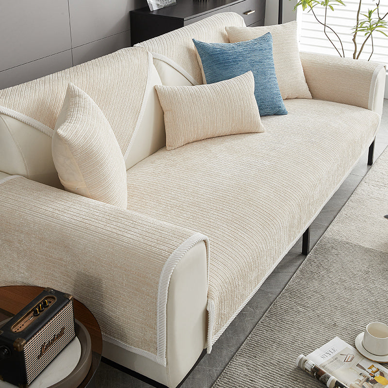 SofaRenew™️ - Striped Chenille Anti-Scratch Sofa Cover [Last Day Sale]