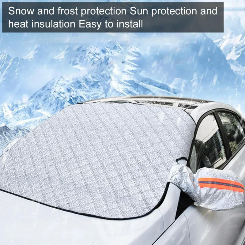 FrostArmor - All-Weather Magnetic Windshield Cover for Your Car