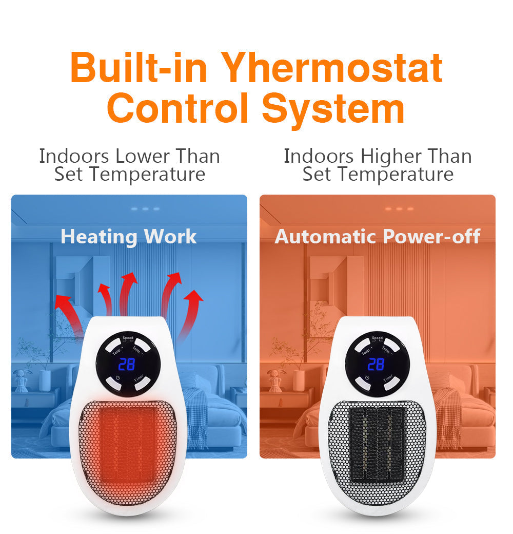 50% OFF | ThermaVent™ - Portable Electric Fan Heater [Last Day Sale]