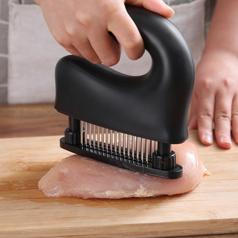 ChefTender - Meat Hammer 48 Blades Needle Meat Hammer Stainless Steel Blade [Last Day Sale]