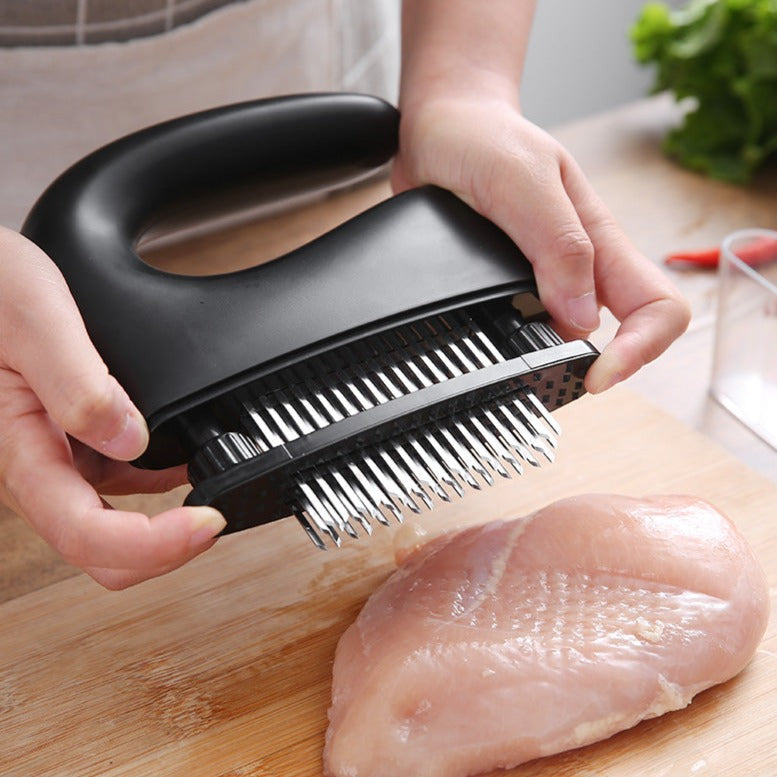 ChefTender - Meat Hammer 48 Blades Needle Meat Hammer Stainless Steel Blade [Last Day Sale]