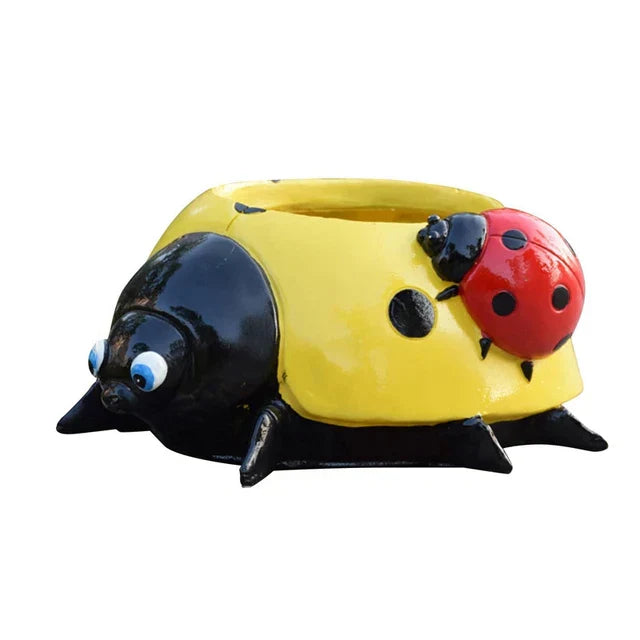 50% OFF | BuggyPot - Charming Ladybug Flower Pot [Last day sale] 