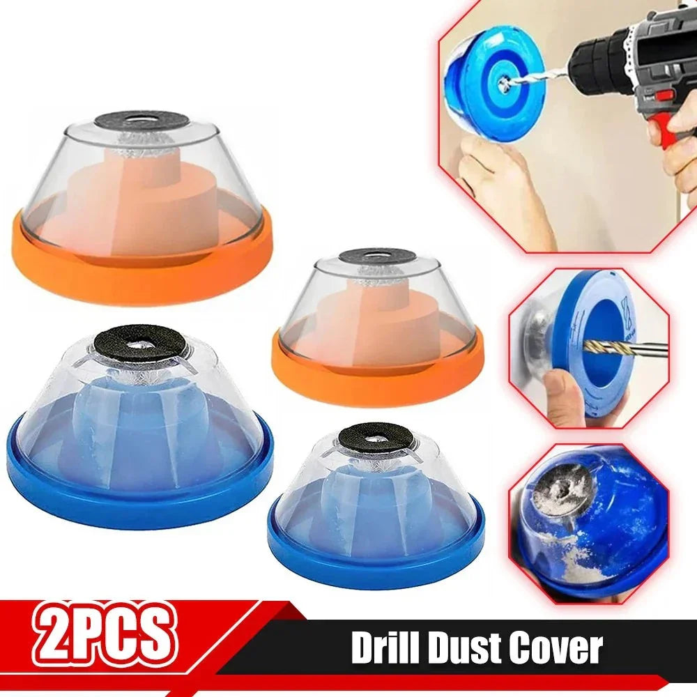 DustProof - Cover for drill dust separator for manual or electric drills