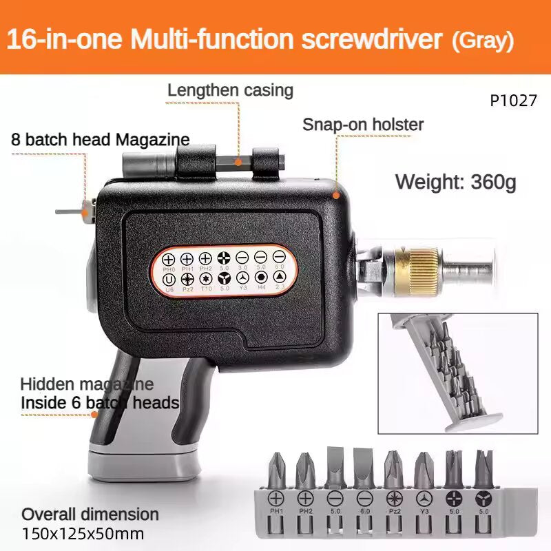 MultiGrip - Universal wrench for quick repairs adapted